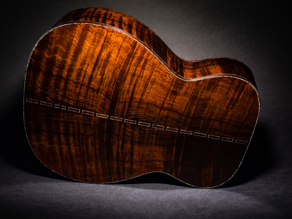 Old-growth curly Brazilian rosewood