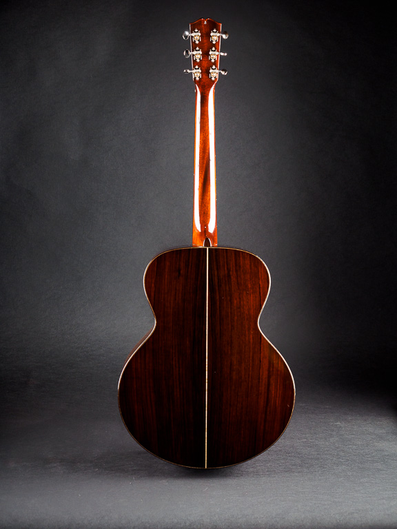 Not much of this old straight grain Brazilian rosewood left.